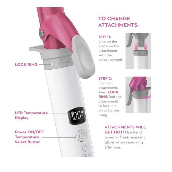 Conair Style Chemistry Flat Iron Attachment For Use With Style Chemistry Starter - Picture 4 of 5